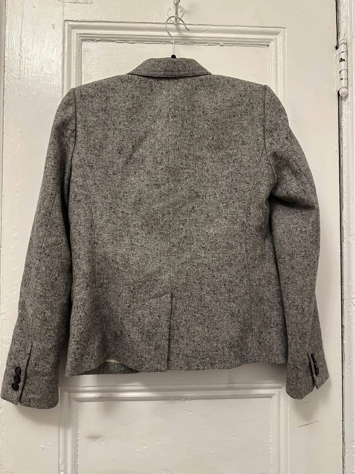 J.Crew Wool Silk Blend Tweed Blazer. Women’s Size 4. - photo 2