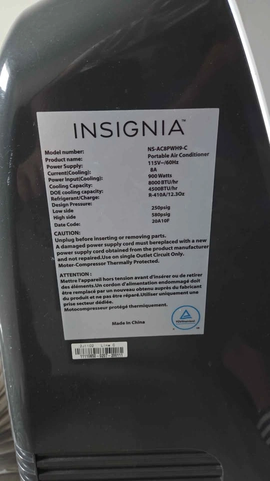 Insignia Air Conditioner - photo 4