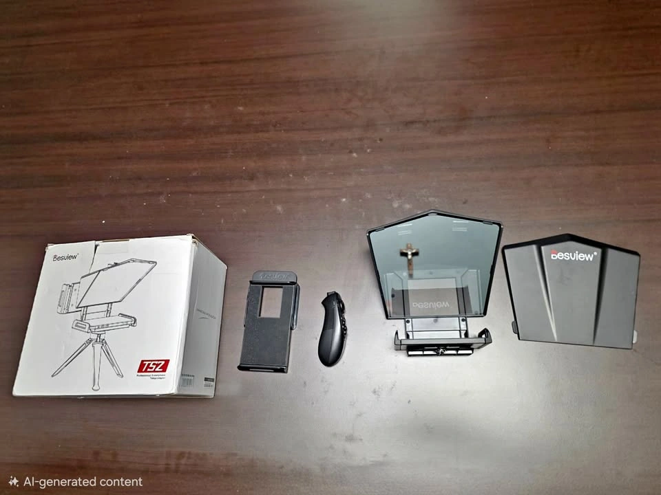 Desview Smartphone Teleprompter Kit – Like New!