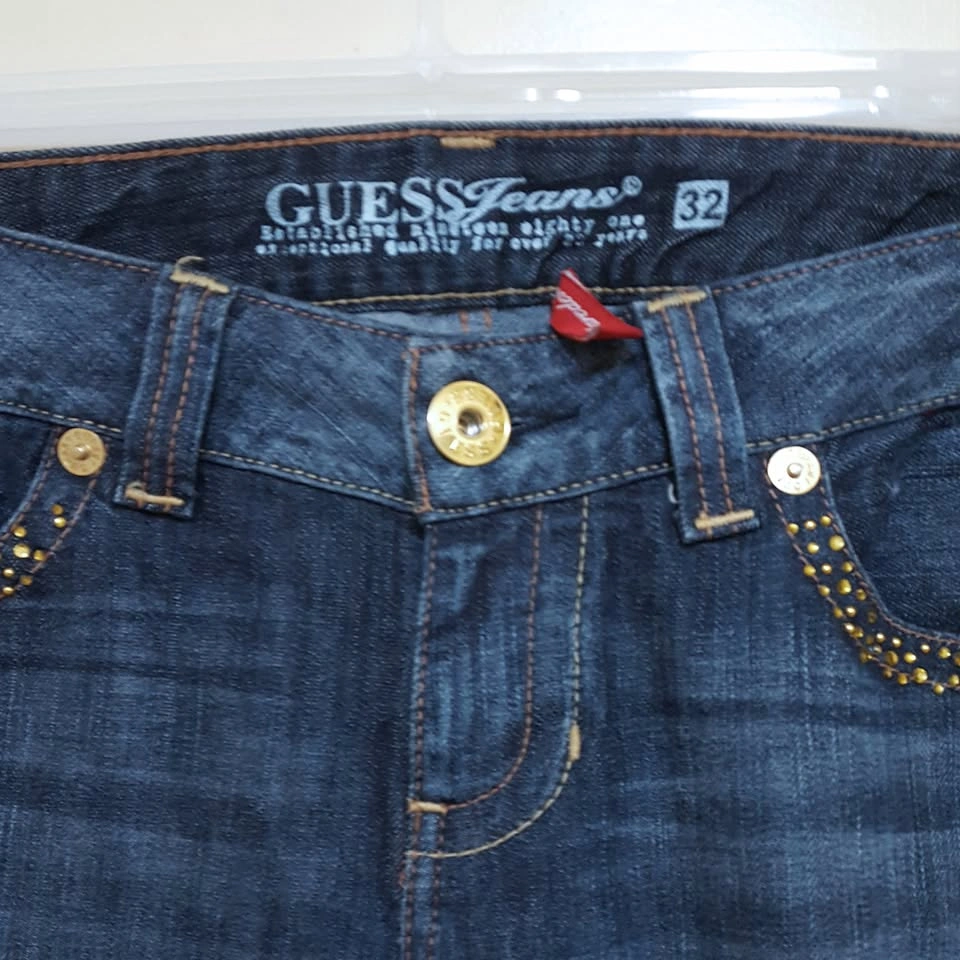 Guess Daredevil Boot Cut Jeans - Size 32 - photo 4