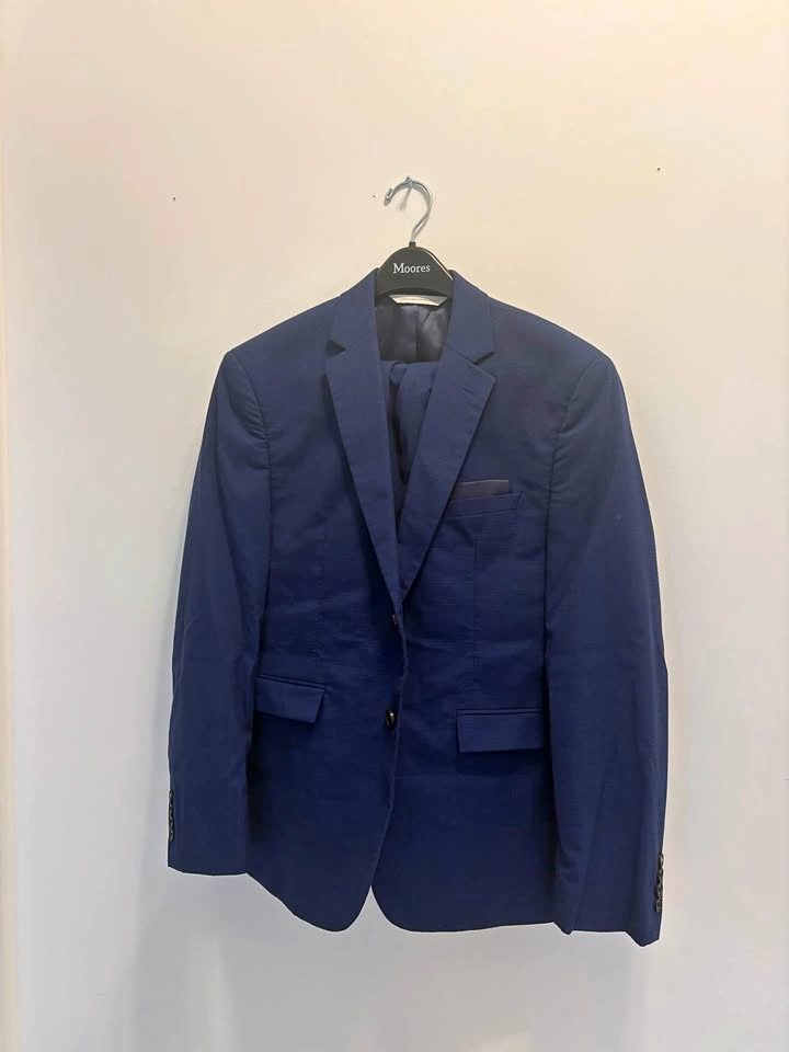 Moores Blue Suit Jacket