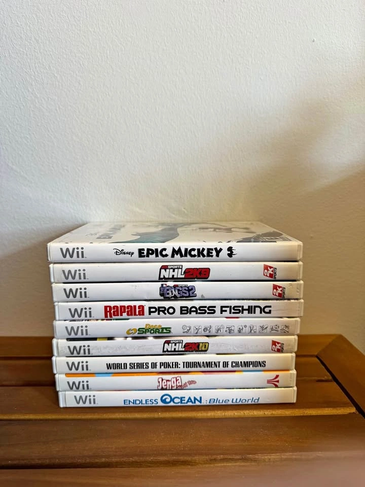 Nintendo Wii Games – 9 Games Available