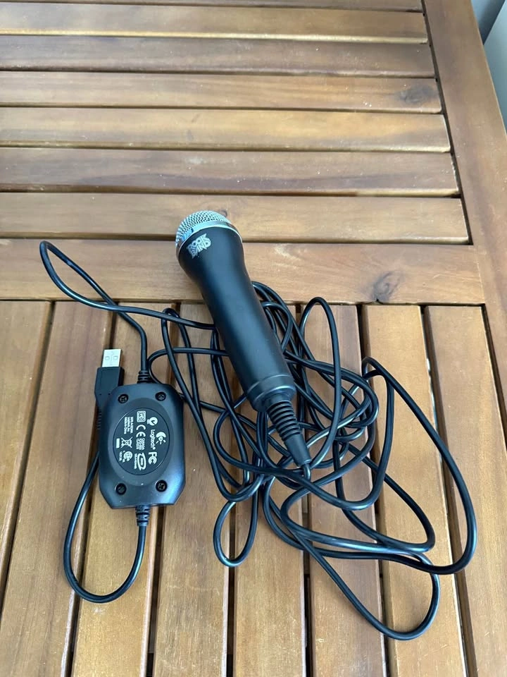 Logitech Rock Band USB Microphone – PS3 / PS4 / Wii / Xbox 360