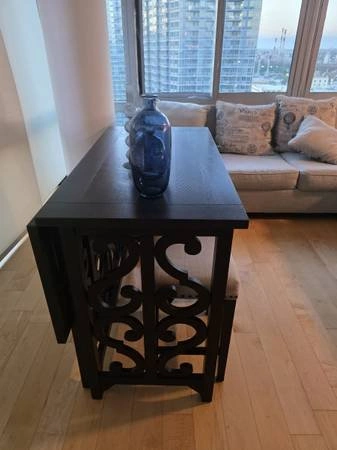 High Dining Table with 2 Chairs - $299 - photo 4