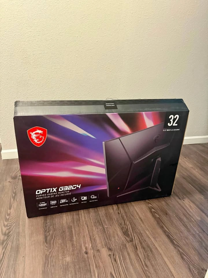 MSI Optix G32C4W 32” Curved Gaming Monitor | 165Hz | 1ms