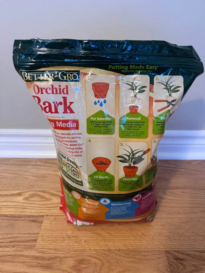 NEW Better-Gro orchid bark 8QT - photo 3