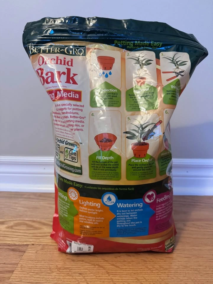 NEW Better-Gro orchid bark 8QT - photo 4