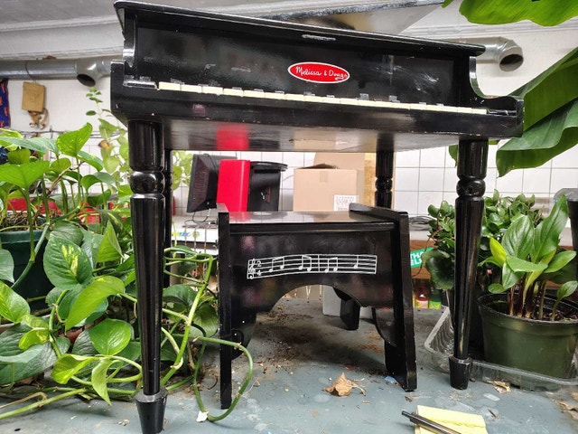 'Melissa & Doug' Wooden Toy Grand Piano