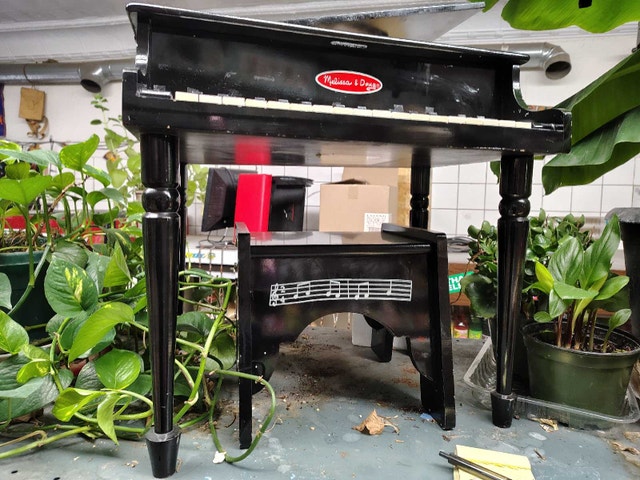 'Melissa & Doug' Wooden Toy Grand Piano - photo 3