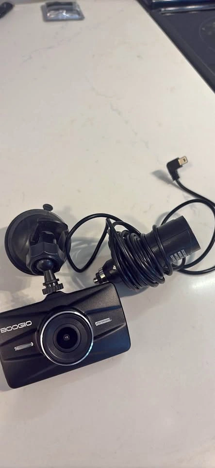 Dash Cam with Rear Facing Screen & Microphone for Car/SUV