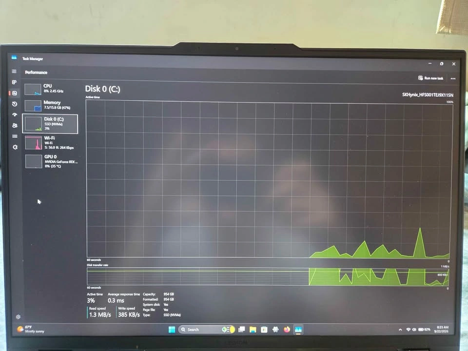 FULL POWER RTX 4060 Lenovo Legion Pro 5i Gaming Laptop - photo 5