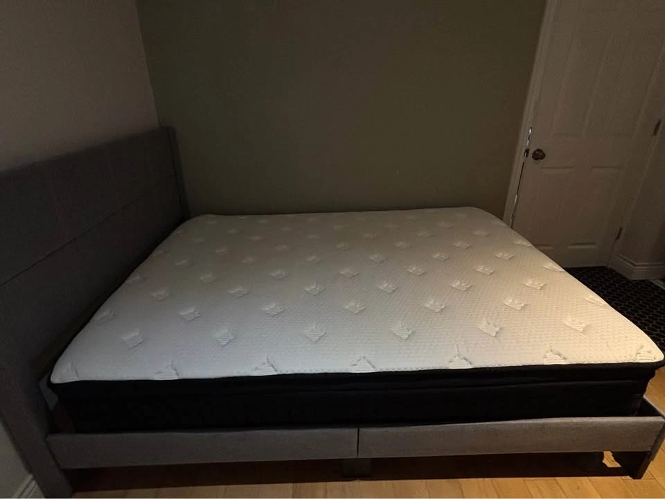 Queen Bed With Mattress - photo 2