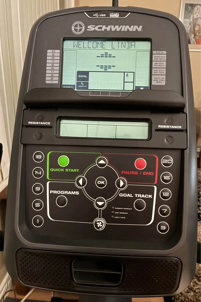 Schwinn 230 Recumbent Exercise Bike + Heavy-Duty Floor Mat - photo 2