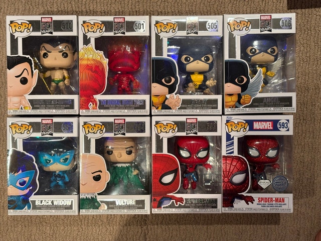 Funko Pop Marvel 80th Anniversary Figures