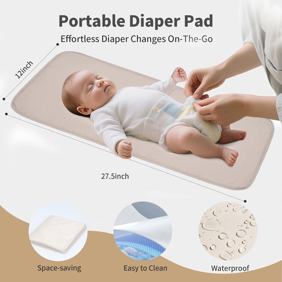 NEW~ Diaper Bag Backpack with Insulated Pockets & Changing Pad - photo 4