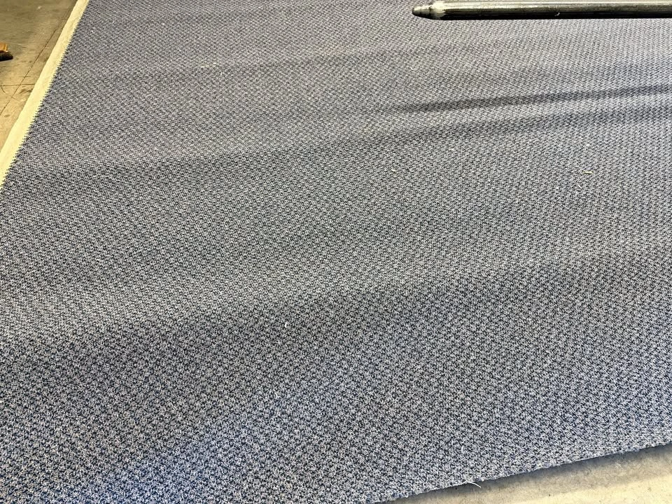 NEW Blue-Grey Commercial Carpet Roll, 12 x 12 ft