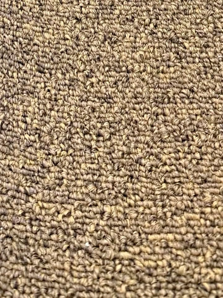 NEW Taupe Brown Berber Carpet Roll, 12 x 14 ft