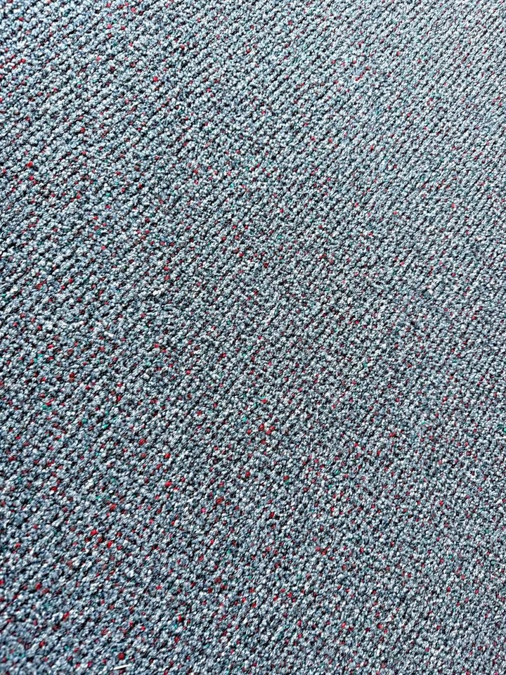 NEW Blue-Grey Berber Carpet, 9 x 12 ft