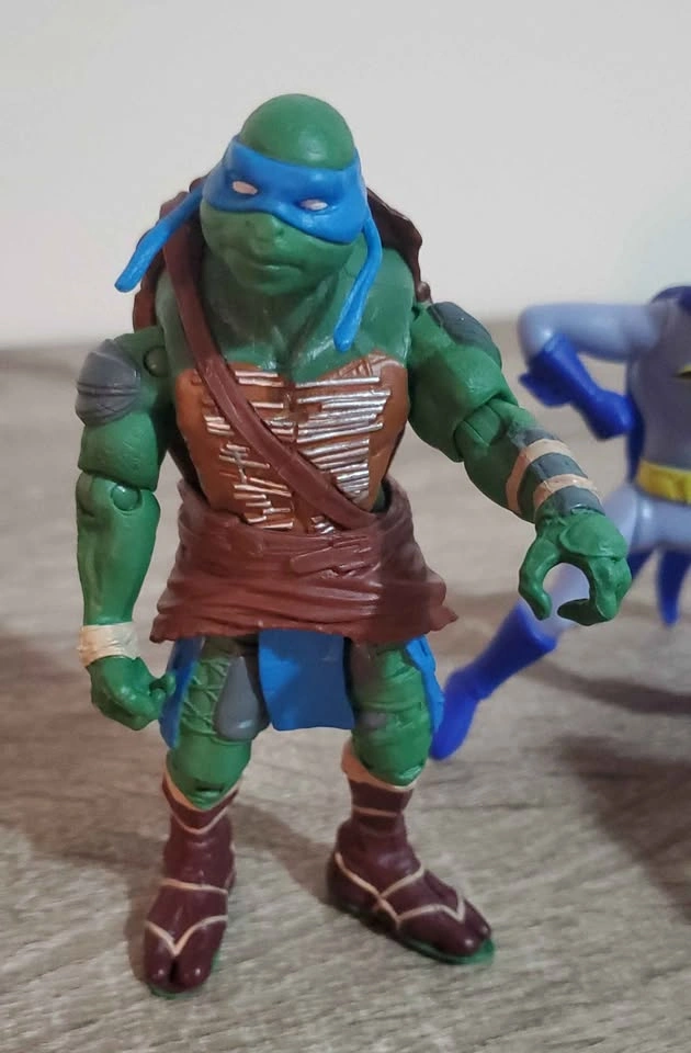 Batman, TMNT Leonardo, and Fortnite Raptor Action Figures - photo 3