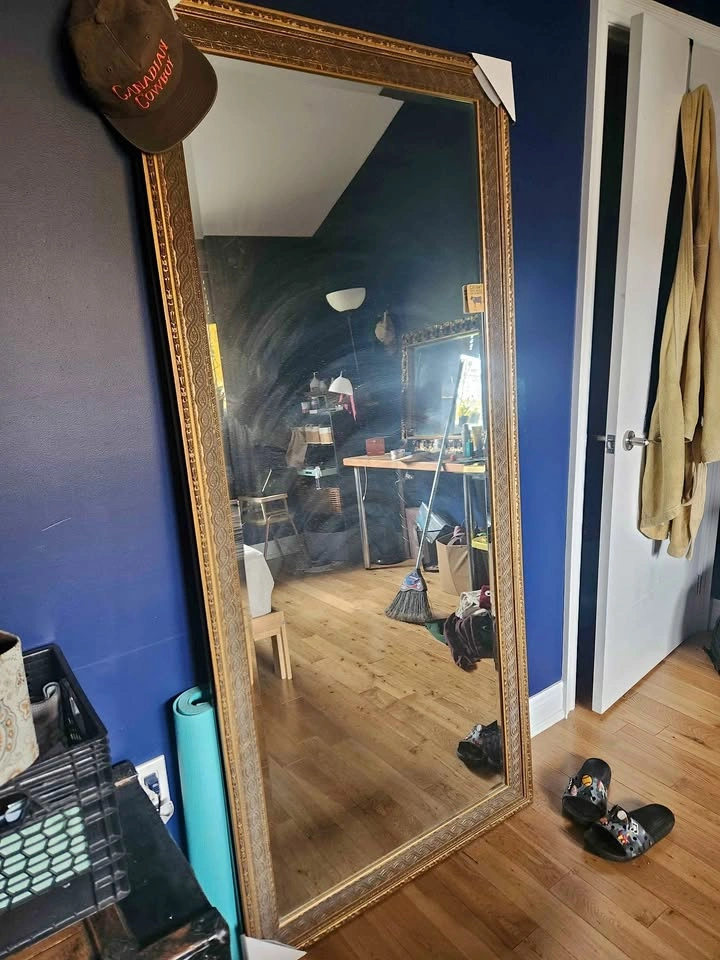 Very Large Gold Mirror