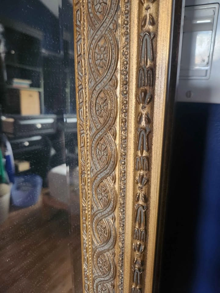 Very Large Gold Mirror - photo 2
