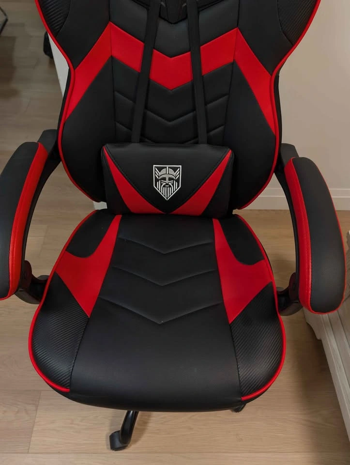 Vonesse Gaming Chair, Reclining Gaming Chairs with Footrest - photo 5