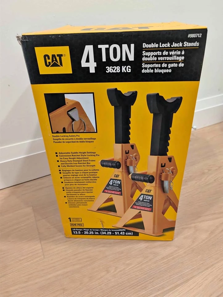 4 Ton Jack Stands with Safety Pin