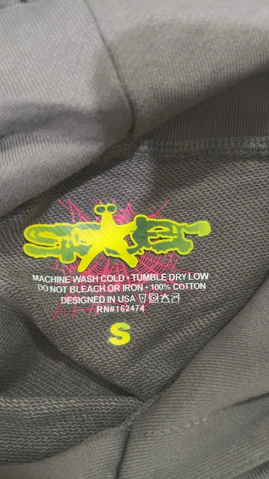 Brand new Sp5der hoodie 100% cotton size s 101 - photo 2