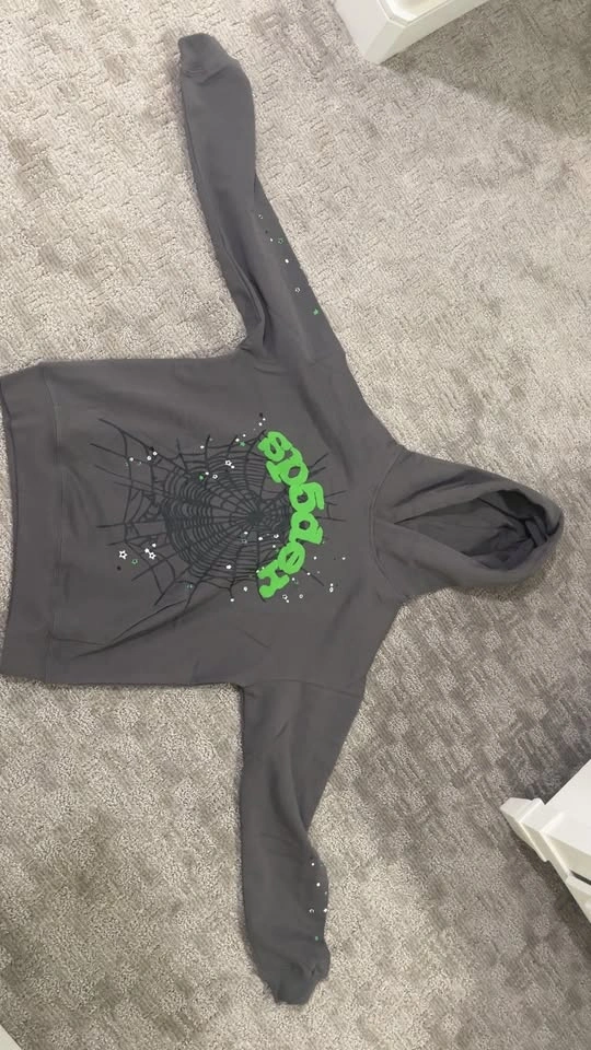 Brand new Sp5der hoodie 100% cotton size s 101 - photo 4
