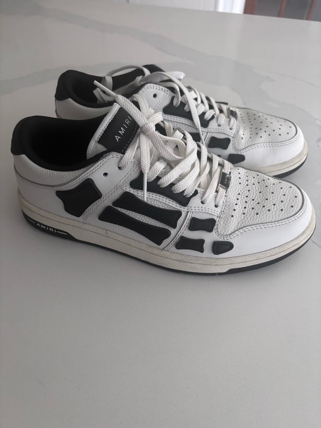 Amiri skull low top women sneakers - size 6