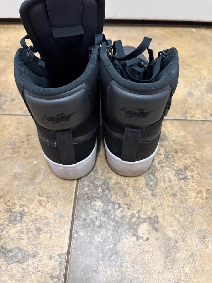 Nike Black Airforce 1 women’s high tops size 8 - photo 3