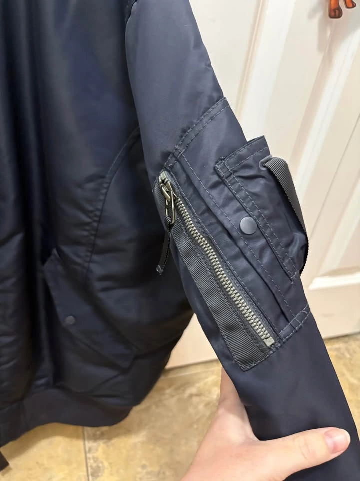 Lululemon Navy blue bomber Jacket size 8 - photo 3