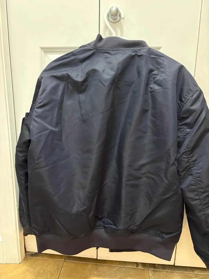 Lululemon Navy blue bomber Jacket size 8 - photo 4