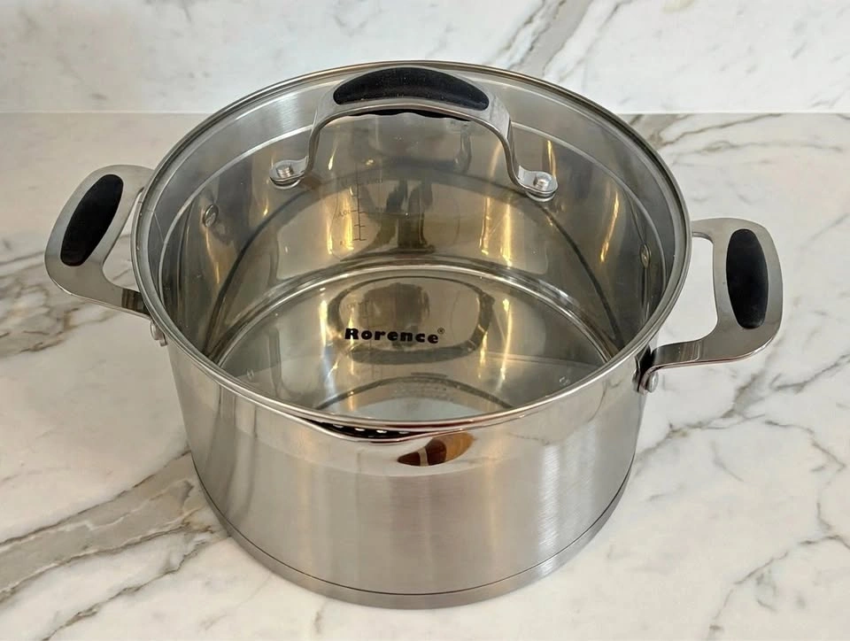Rorence 6QT Stainless Steel Stock Pot - Brand New