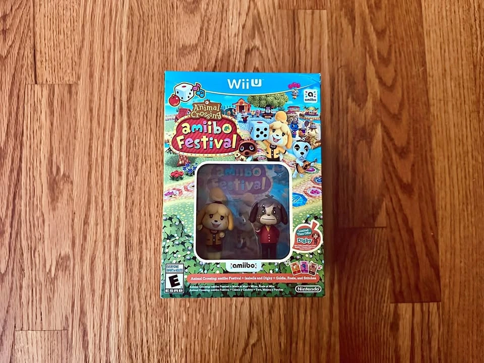 SEALED - Animal Crossing Amiibo Festival - Nintendo Wii U