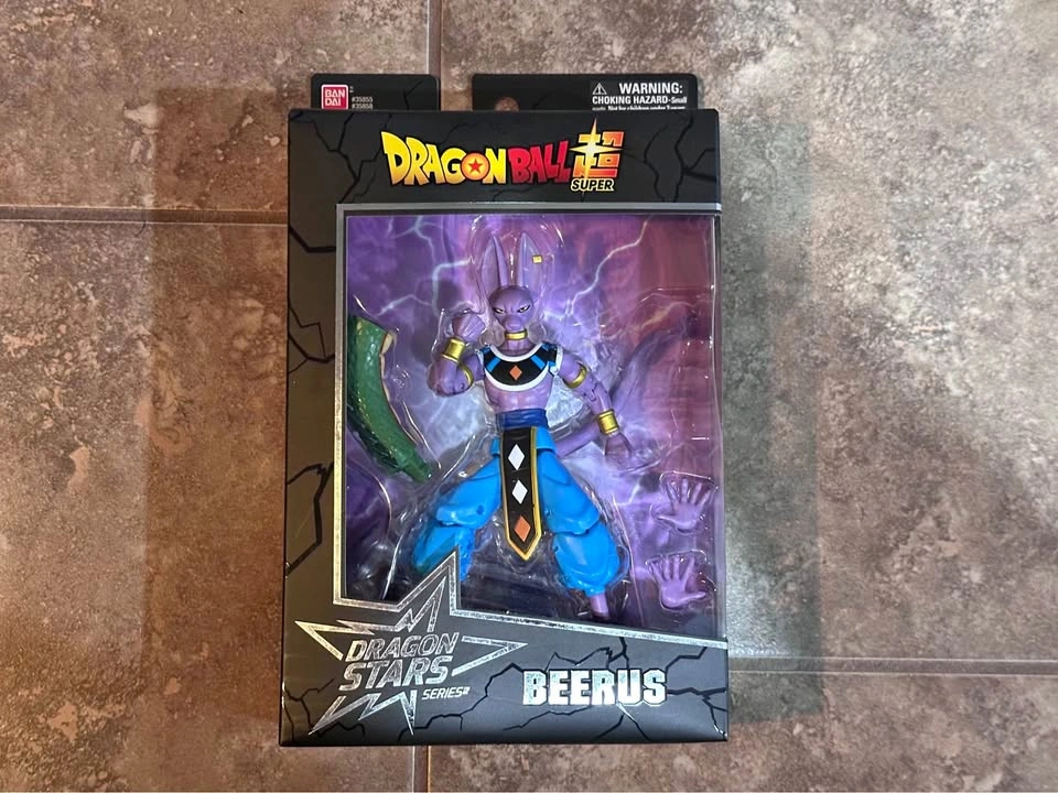 SEALED - Dragonball Z Super - Beerus - Dragon Stars Figure