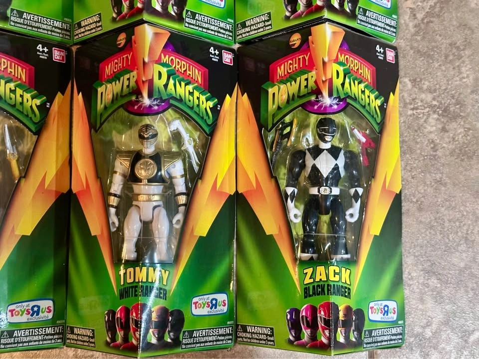 SEALED - Mighty Morphin Power Rangers Legacy 5” Figures - 8x - photo 3