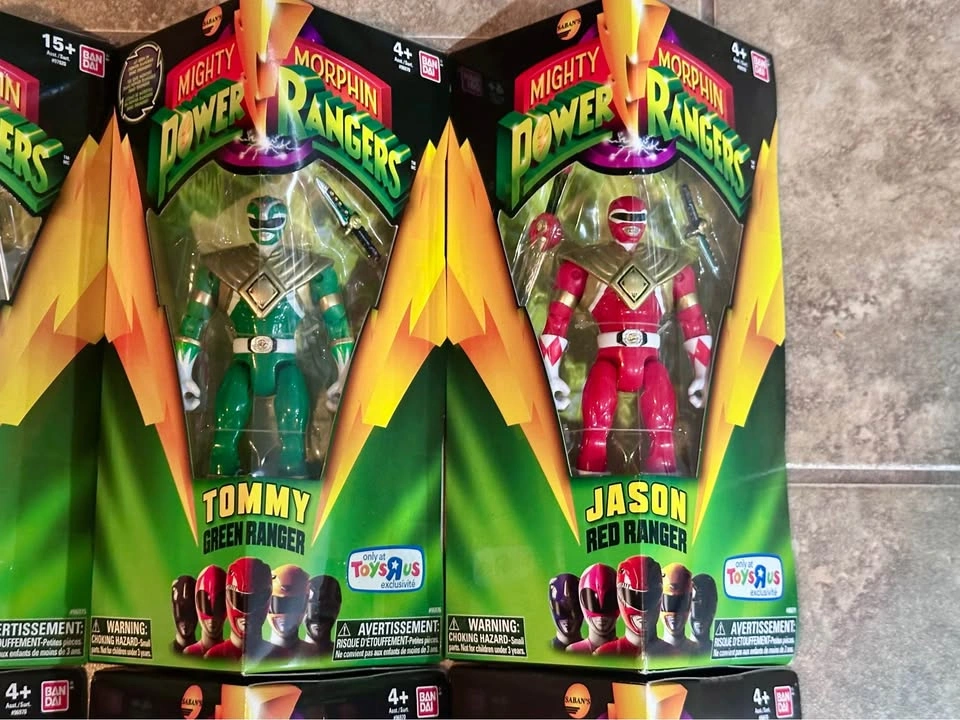 SEALED - Mighty Morphin Power Rangers Legacy 5” Figures - 8x - photo 4