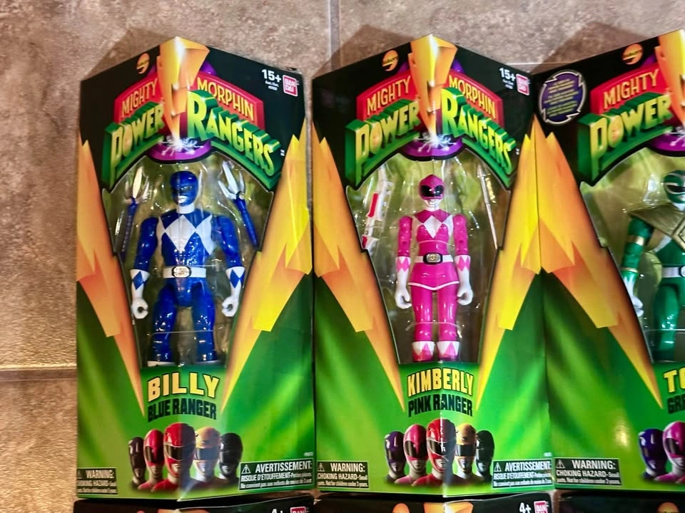 SEALED - Mighty Morphin Power Rangers Legacy 5” Figures - 8x - photo 5