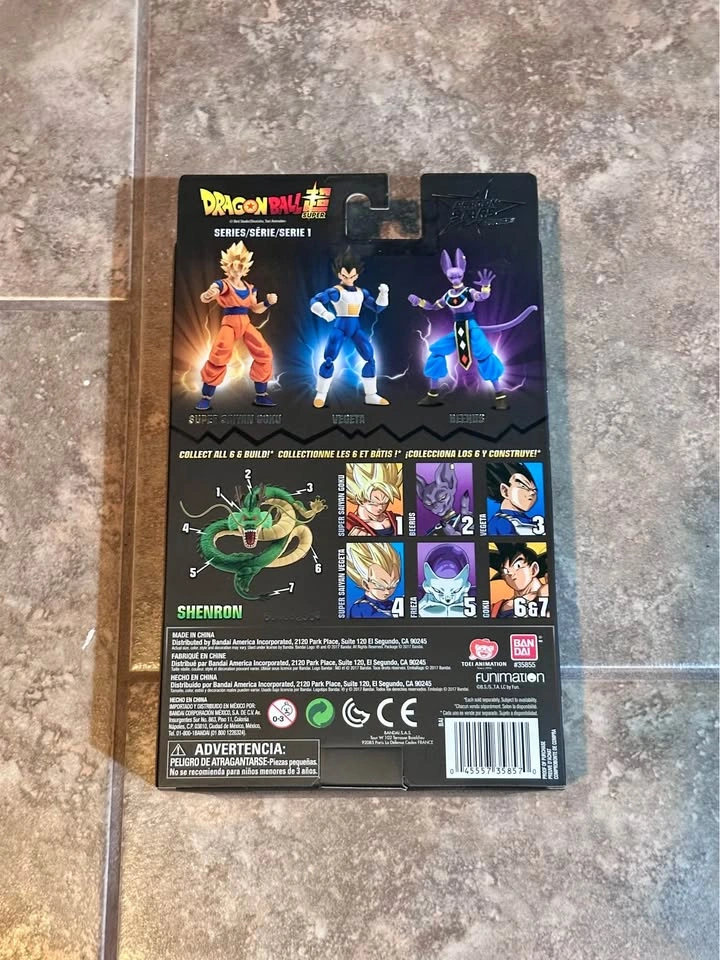 SEALED - Dragonball Z Super - Vegeta - Dragon Stars Figure - photo 3