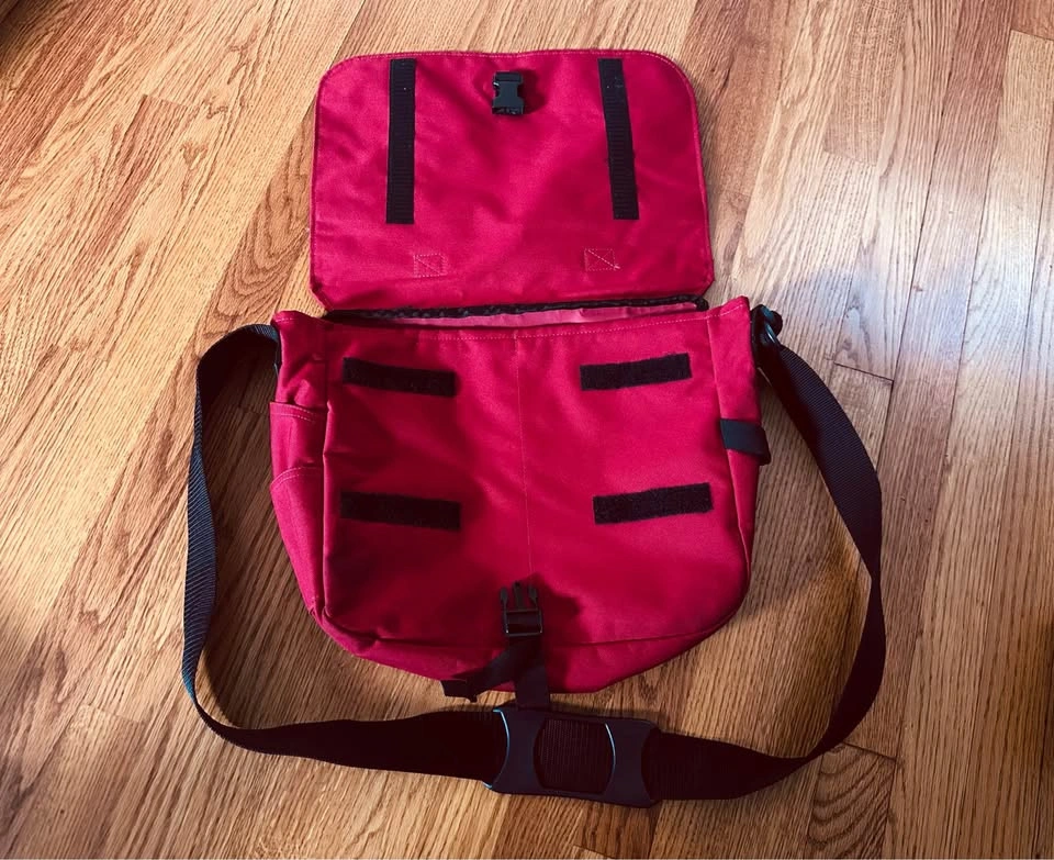 Dickies - Red Messenger Bag - Sum 41 / Bomb Squad Logo - photo 3