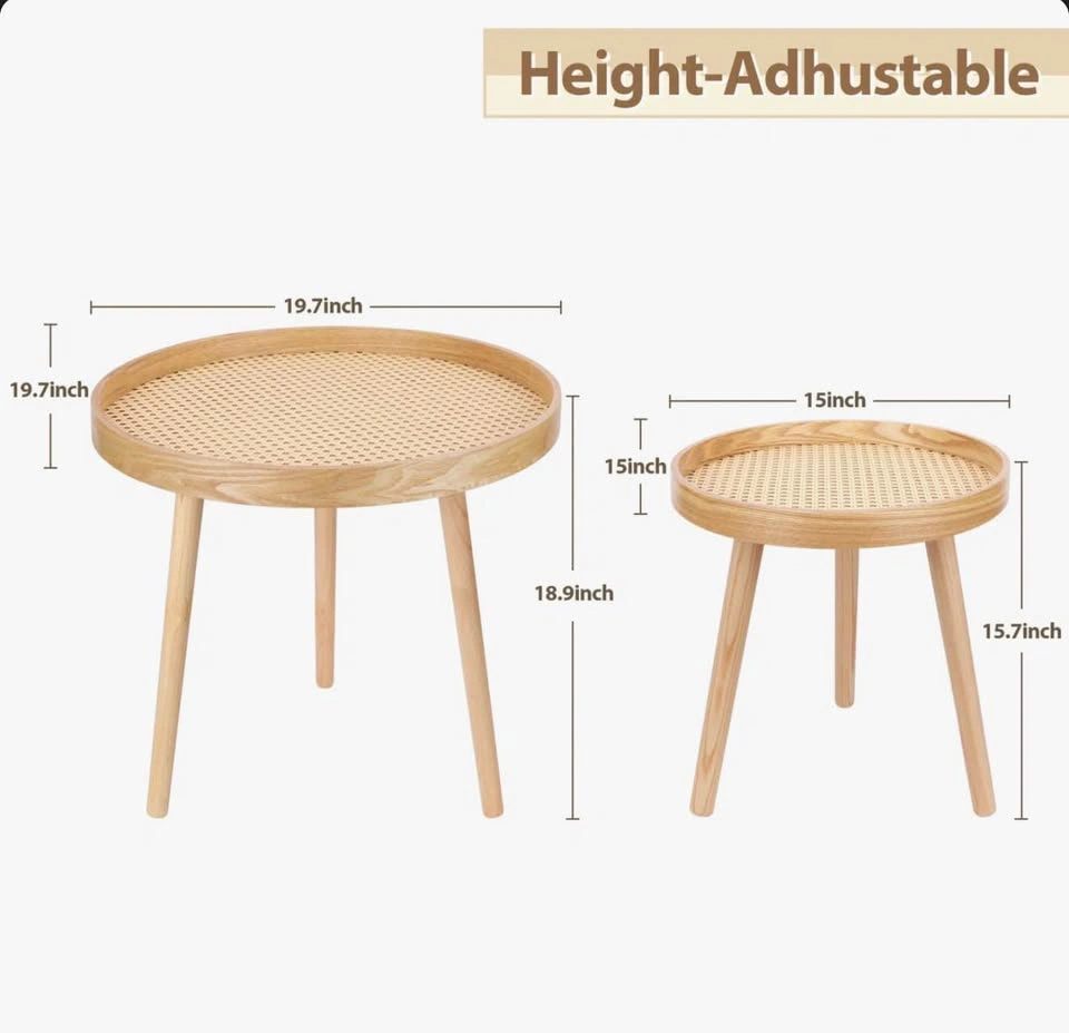 Nesting coffee table set - photo 2