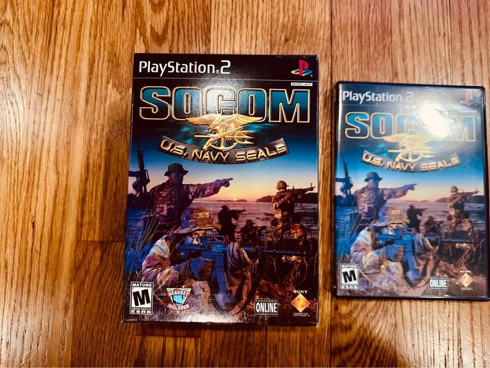 SOCOM: US Navy Seals w/ Original Box + Headset - PS2 - photo 3