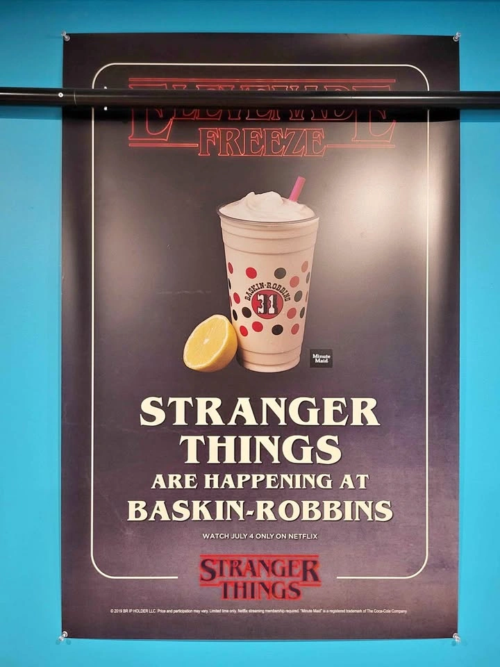 Stranger Things x Baskin Robbins