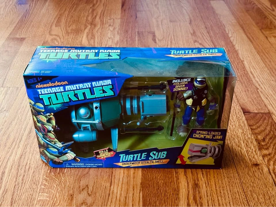 SEALED - Teenage Mutant Ninja Turtles - Turtle Sub w/ Donatello - photo 5