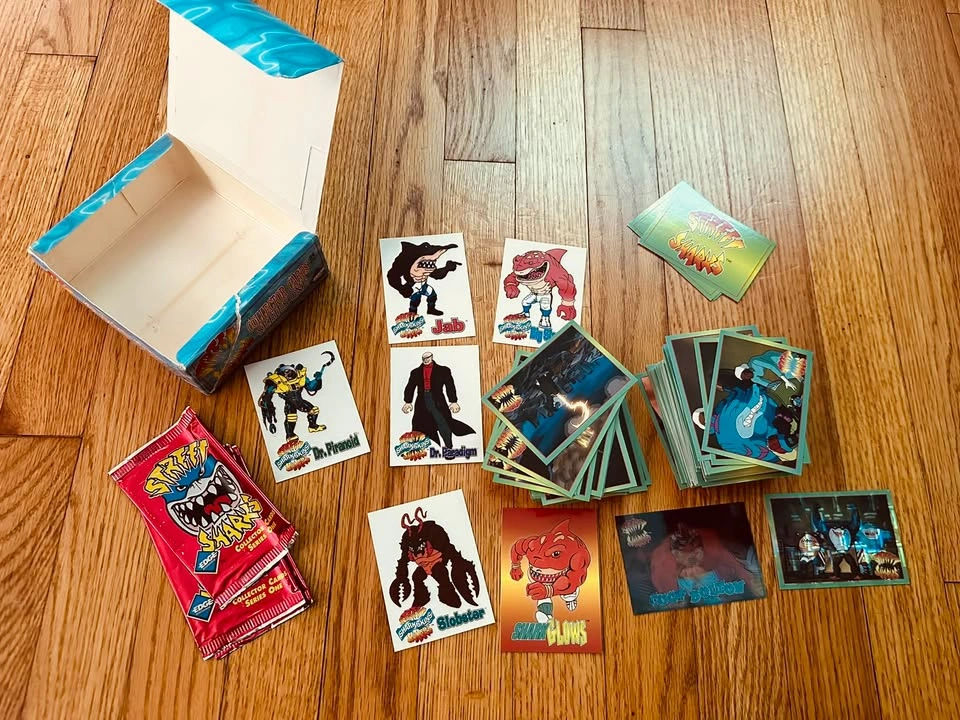 Street Sharks - Collectable Trading Cards - 90’s Animated TV Sho - photo 2