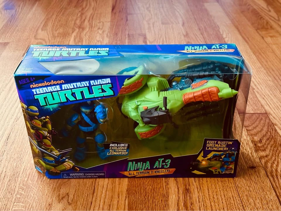 SEALED - Teenage Mutant Ninja Turtles - Ninja AT-3 w/ Leonardo - photo 5