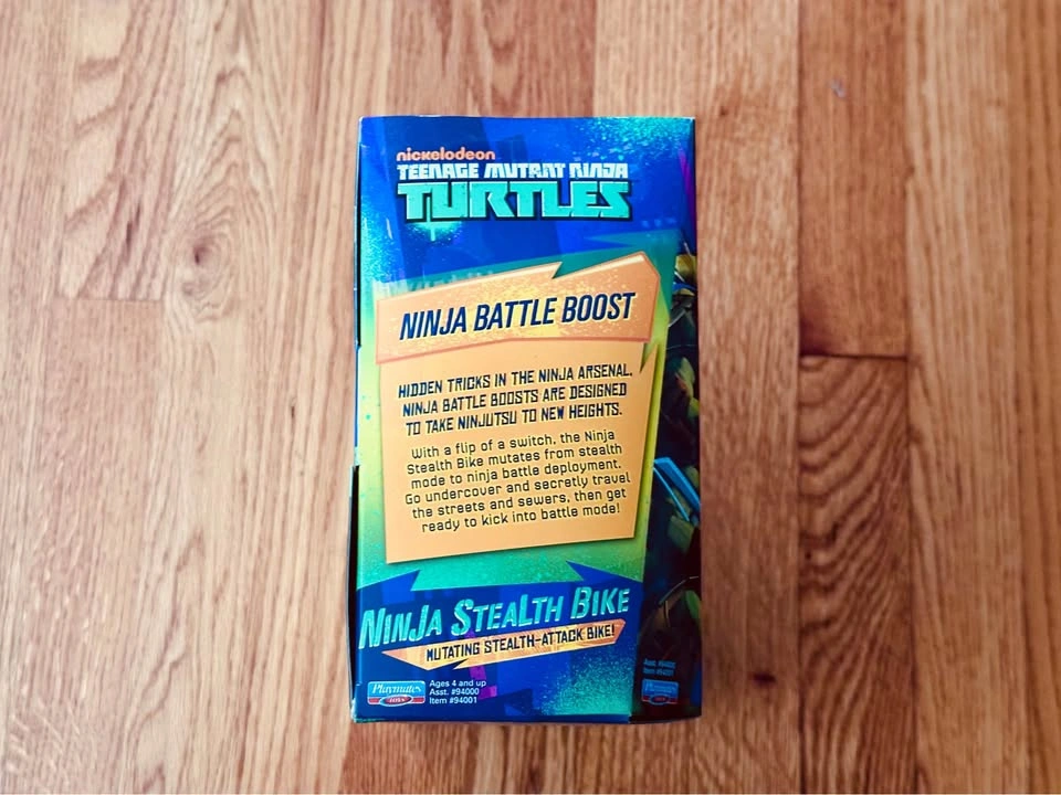 SEALED - Teenage Mutant Ninja Turtles - Ninja Stealth Bike - photo 2
