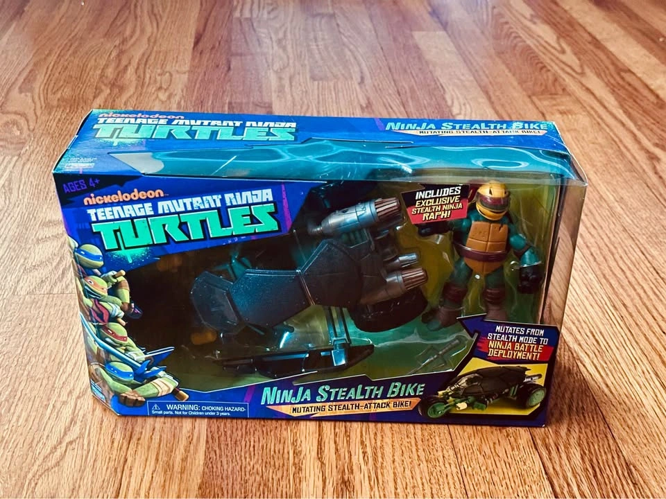 SEALED - Teenage Mutant Ninja Turtles - Ninja Stealth Bike - photo 5