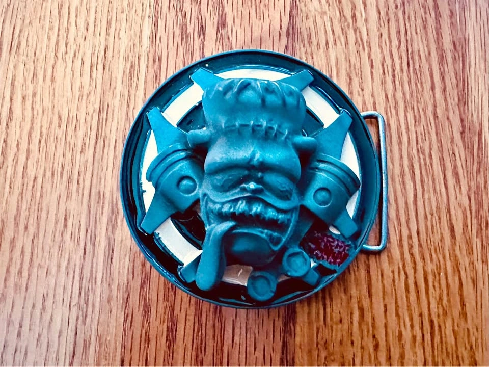 Dirty Donny Frankenstein Stash Spot Belt Buckle - 2000’s Y2K